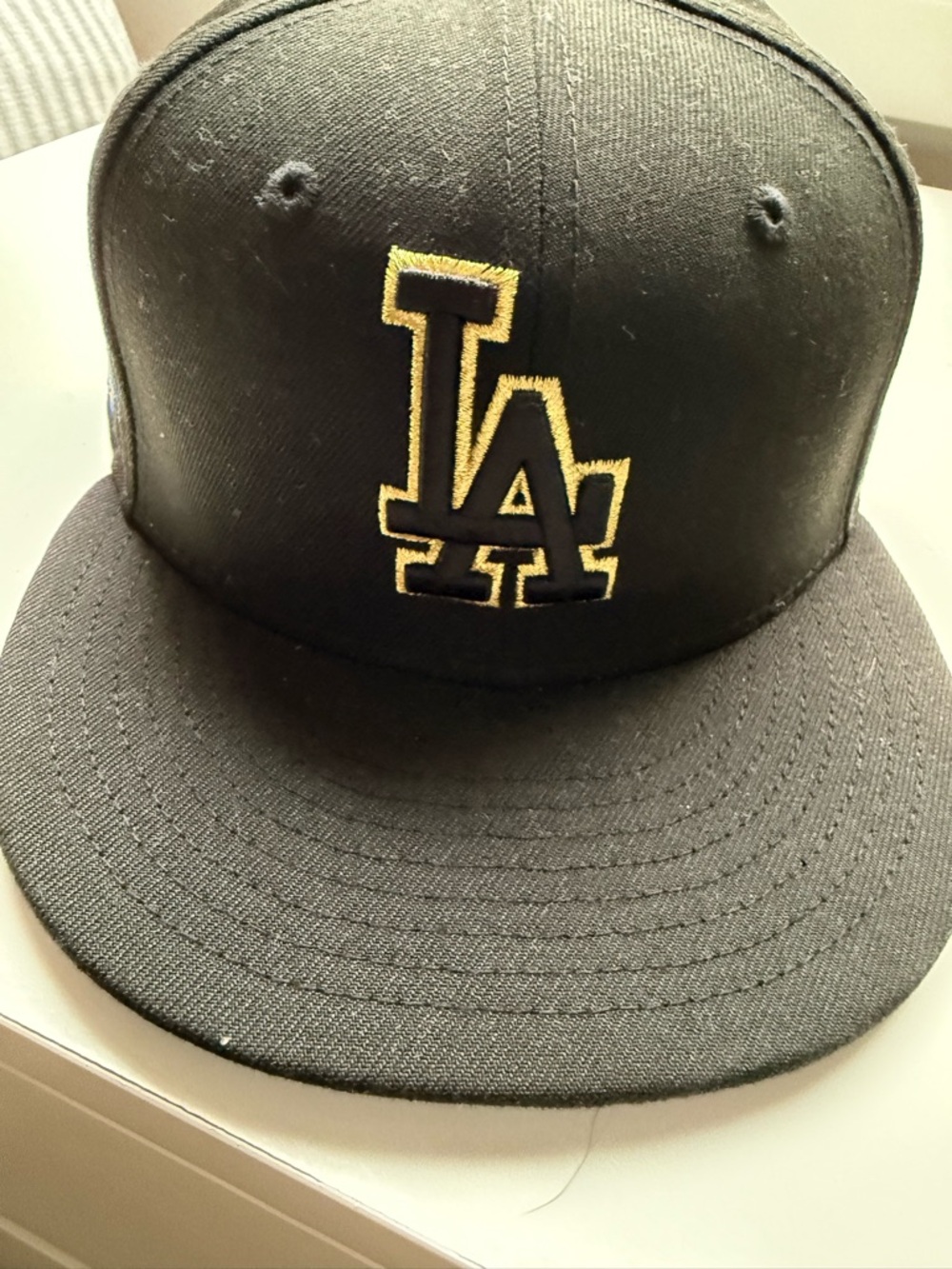 New Era Black LA Dodgers hat
